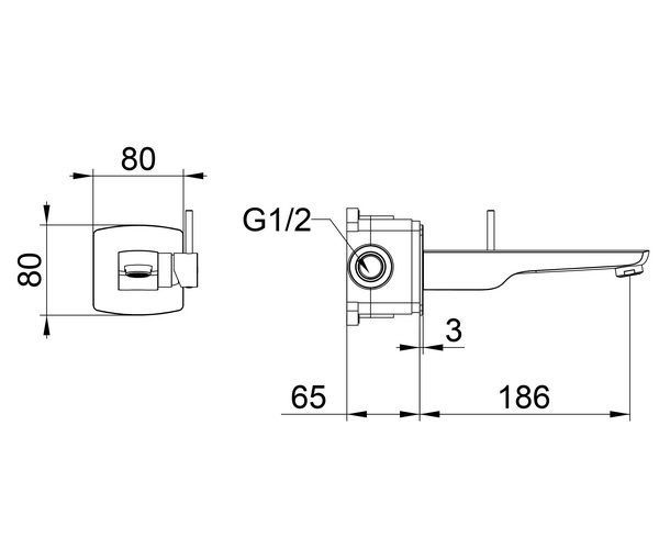 смеситель для раковины WONZON & WOGHAND WW-88869031
